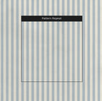 Juliet's Garden Robin Blue Stripe - Fabric