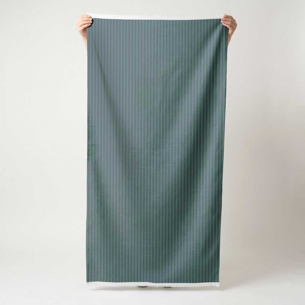 Loose Stems Juniper Stripe - Fabric