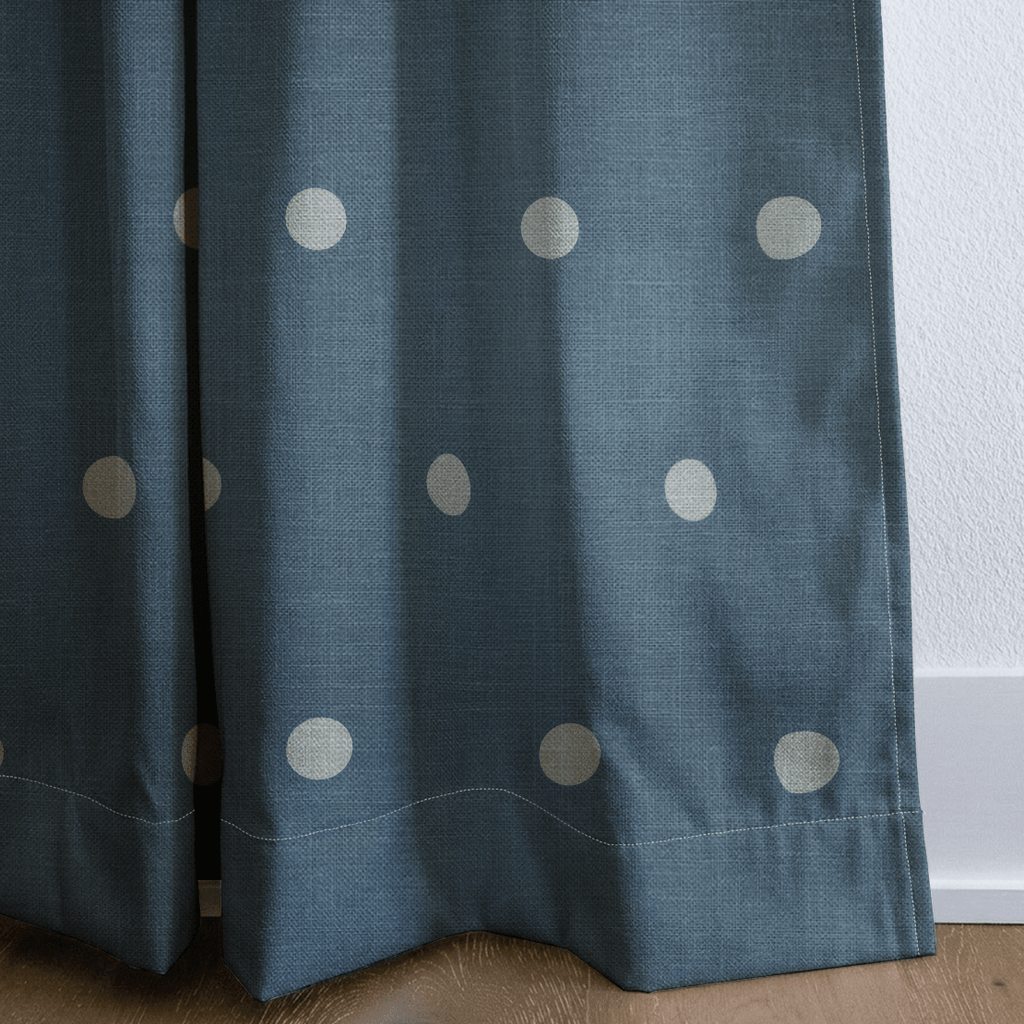 The Silk Garden Aegean Dots - Drapery - Lemon Park