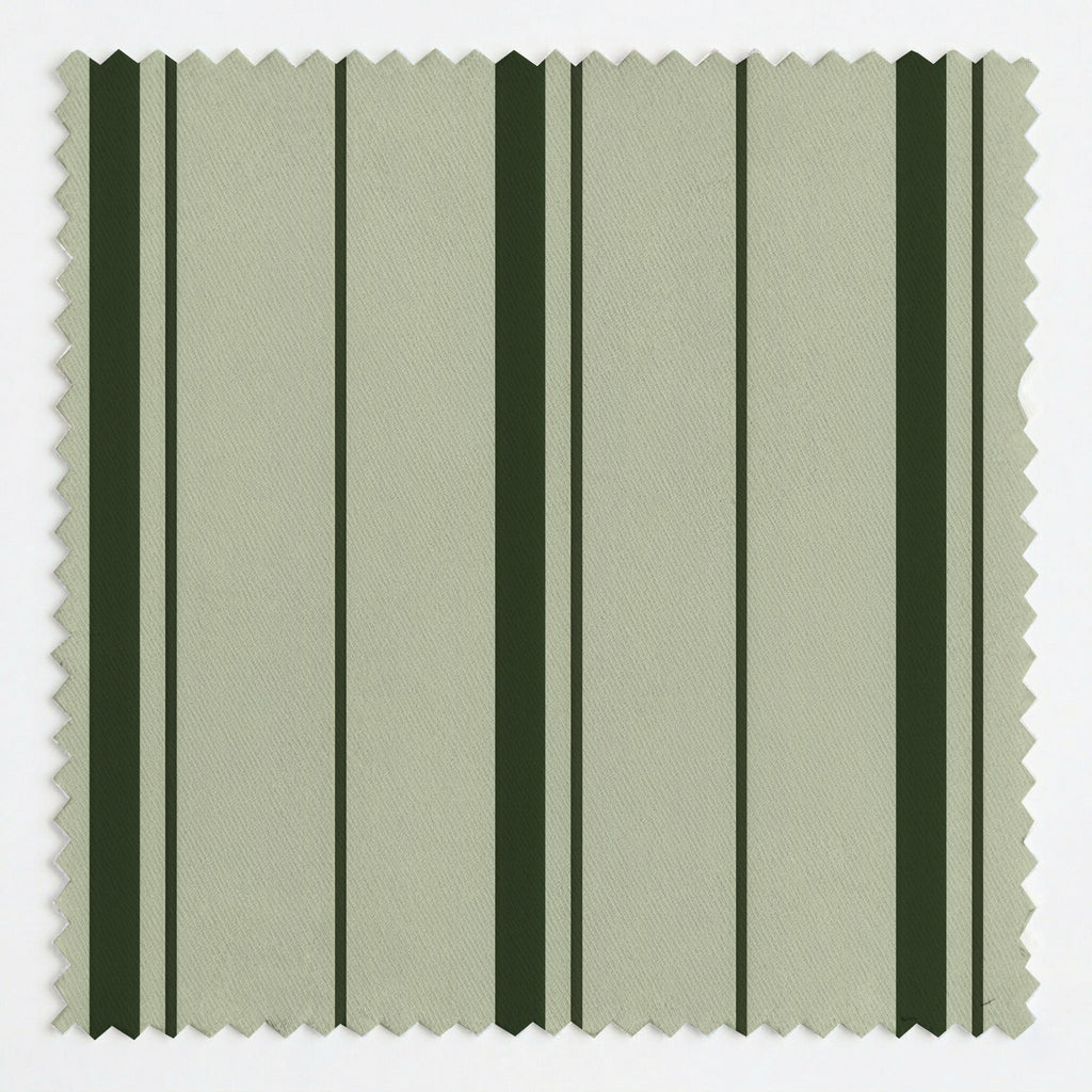 The Silk Garden Sage Stripes - Fabric - Lemon Park